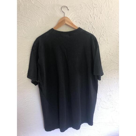 AC/DC Back In Black BAND T Shirt Black Vintage 2004 Concert T Shirt XL One sided - Picture 2 of 9